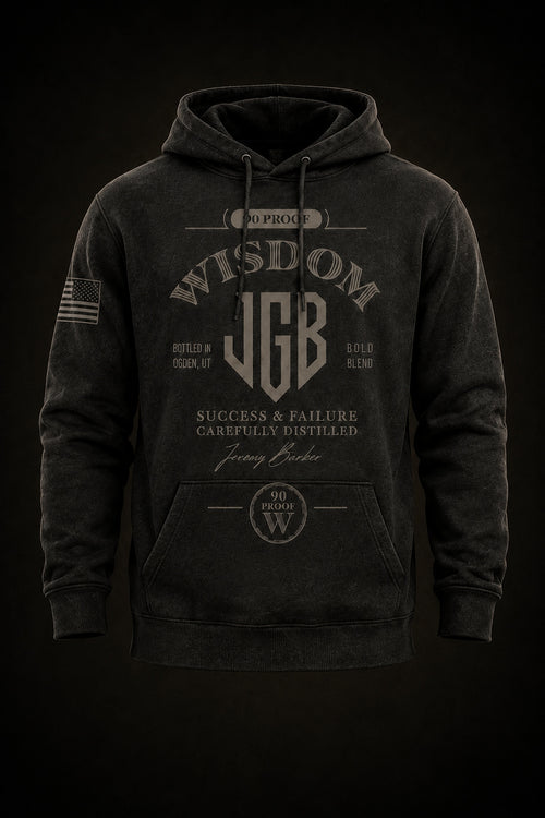 Barrel Charcoal Hoodie. Bourbon Room Capsule, $85 preorder