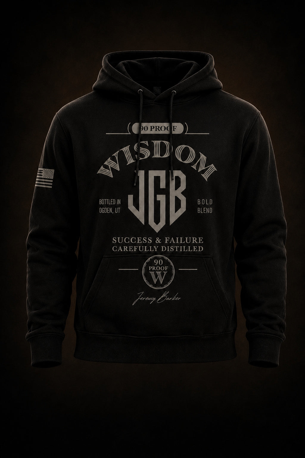 Bourbon Black Hoodie. Bourbon Room Capsule, $85 preorder