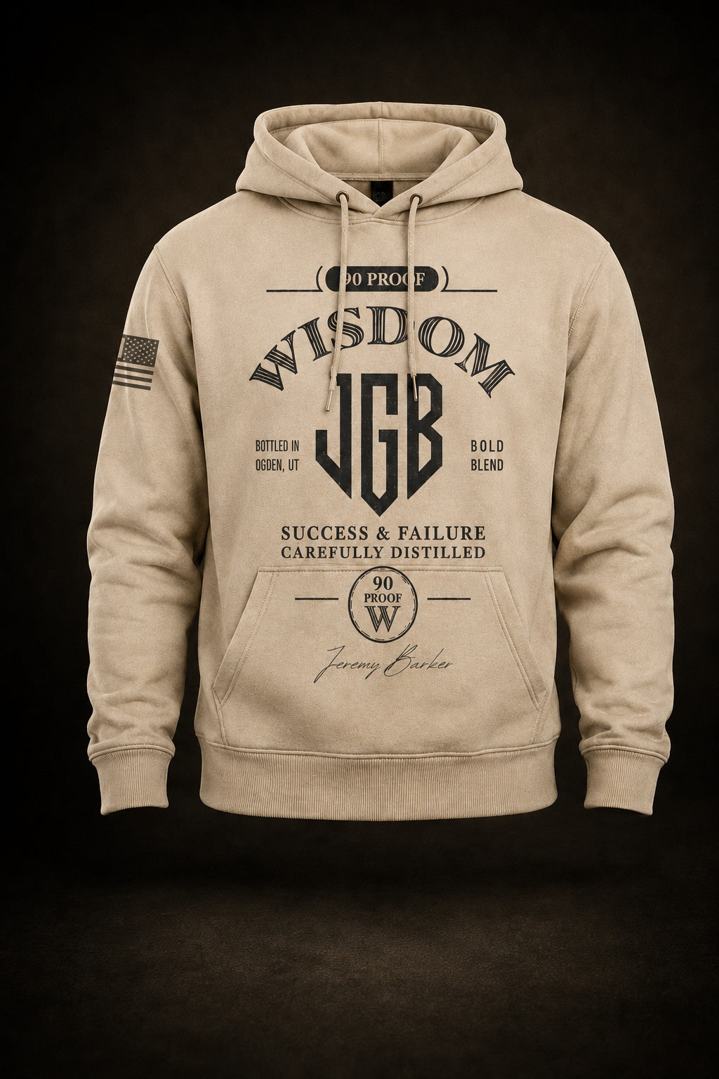 Bourbon Cream Hoodie. Bourbon Room Capsule, $85 preorder